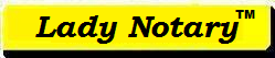 Santa Barbara Lady Notary Menu